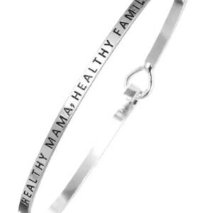 Healthy Mama, Healthy‎ Family Message Bracelet